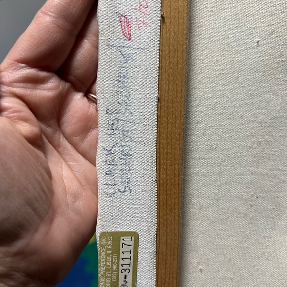 !!!! H. Hargrove canvas painting original no frame!!! - Picture 6 of 10